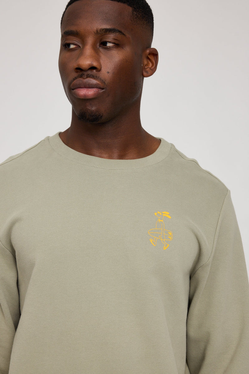 Terence ist 1,90 und trägt Größe L