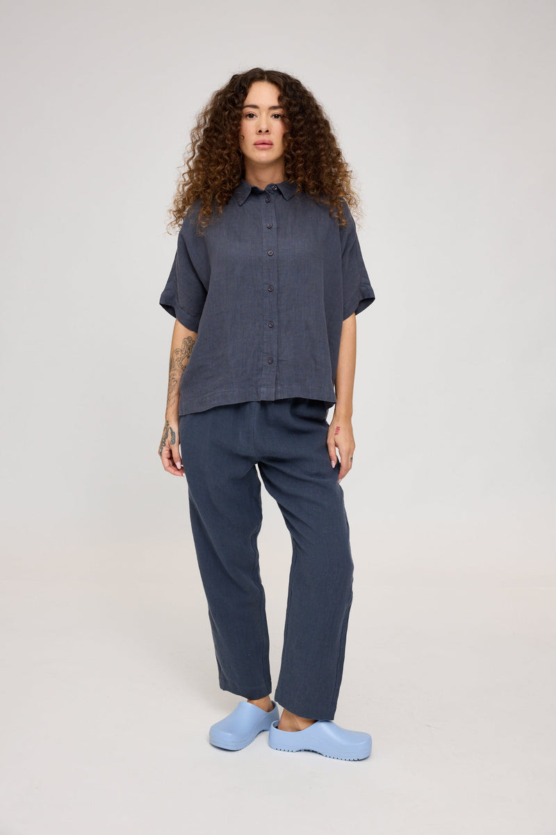 Mandy ist 1,68 und trägt Größe S