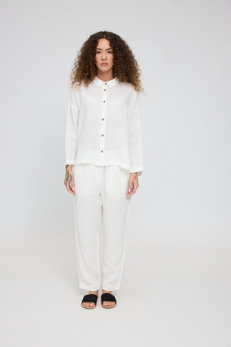 Mandy ist 1,68 und trägt Größe S