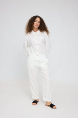 Mandy ist 1,68 und trägt Größe S