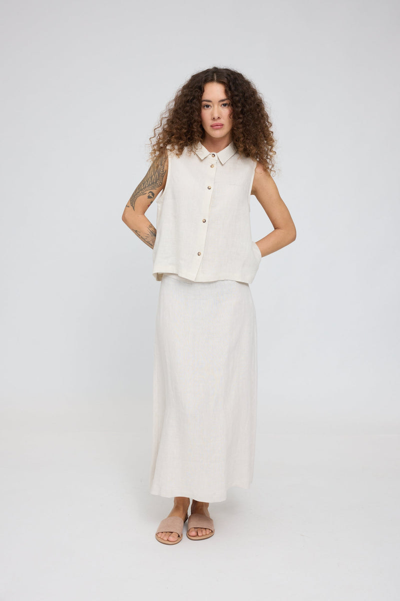 Mandy ist 1,68 und trägt Größe S