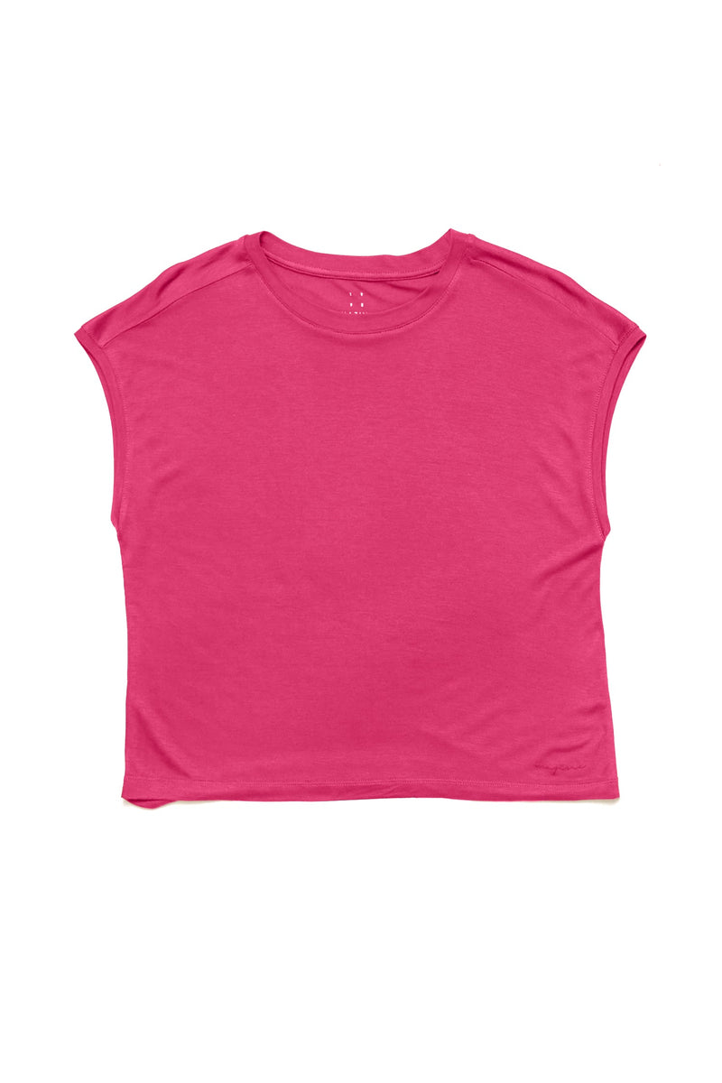 Julia ist 1,78 und trägt Größe S