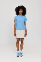 Jade ist 1,75 und trägt Größe S