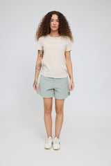 Mandy ist 1,68 und trägt Größe S