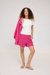 Mandy ist 1,68 und trägt Größe S