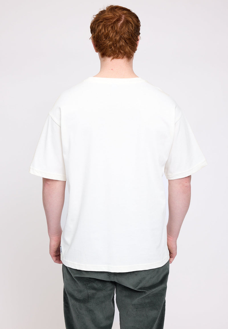 Ben ist 1,85 und trägt Größe L