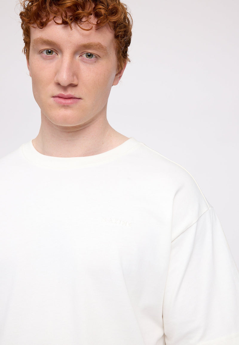 Ben ist 1,85 und trägt Größe L