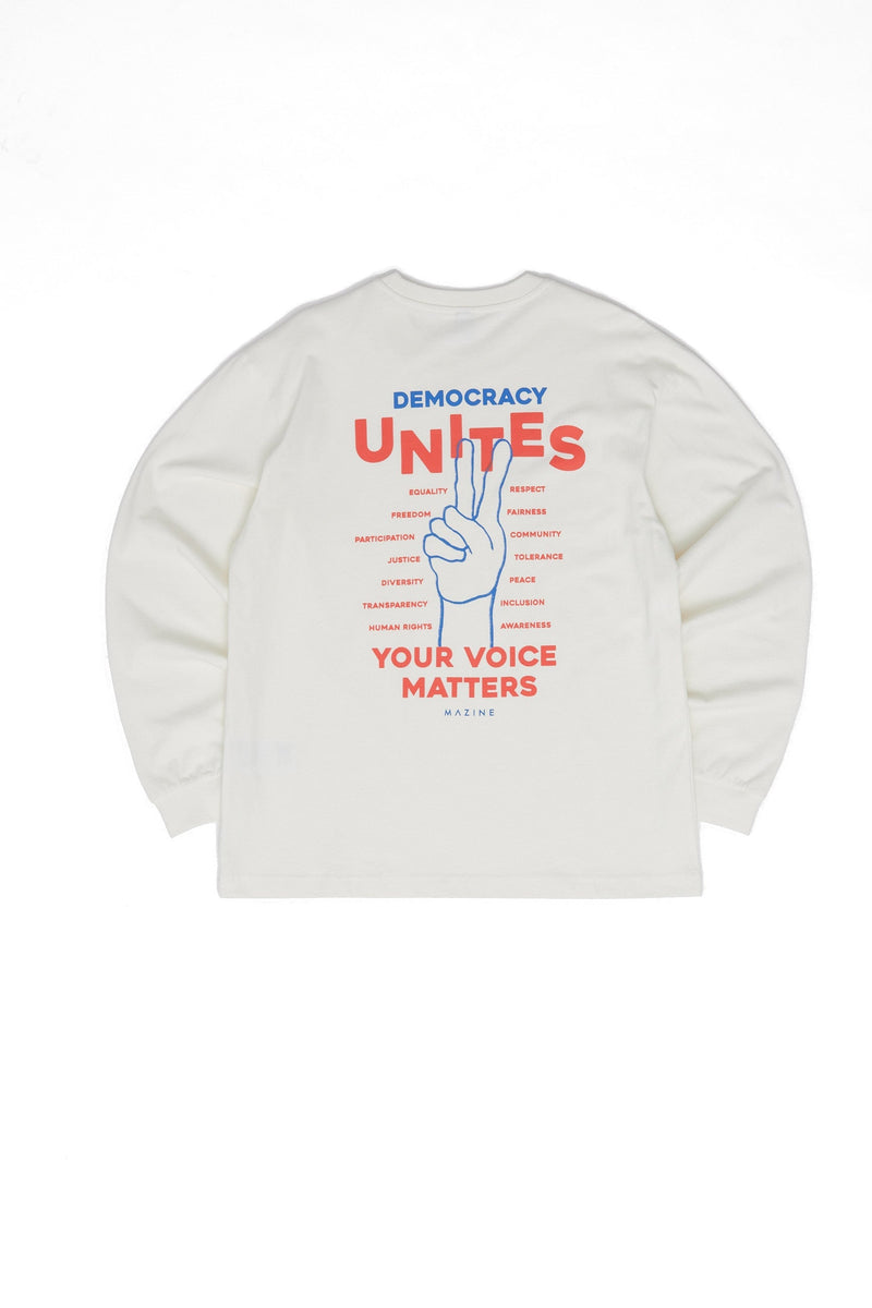 offwhite democracy print