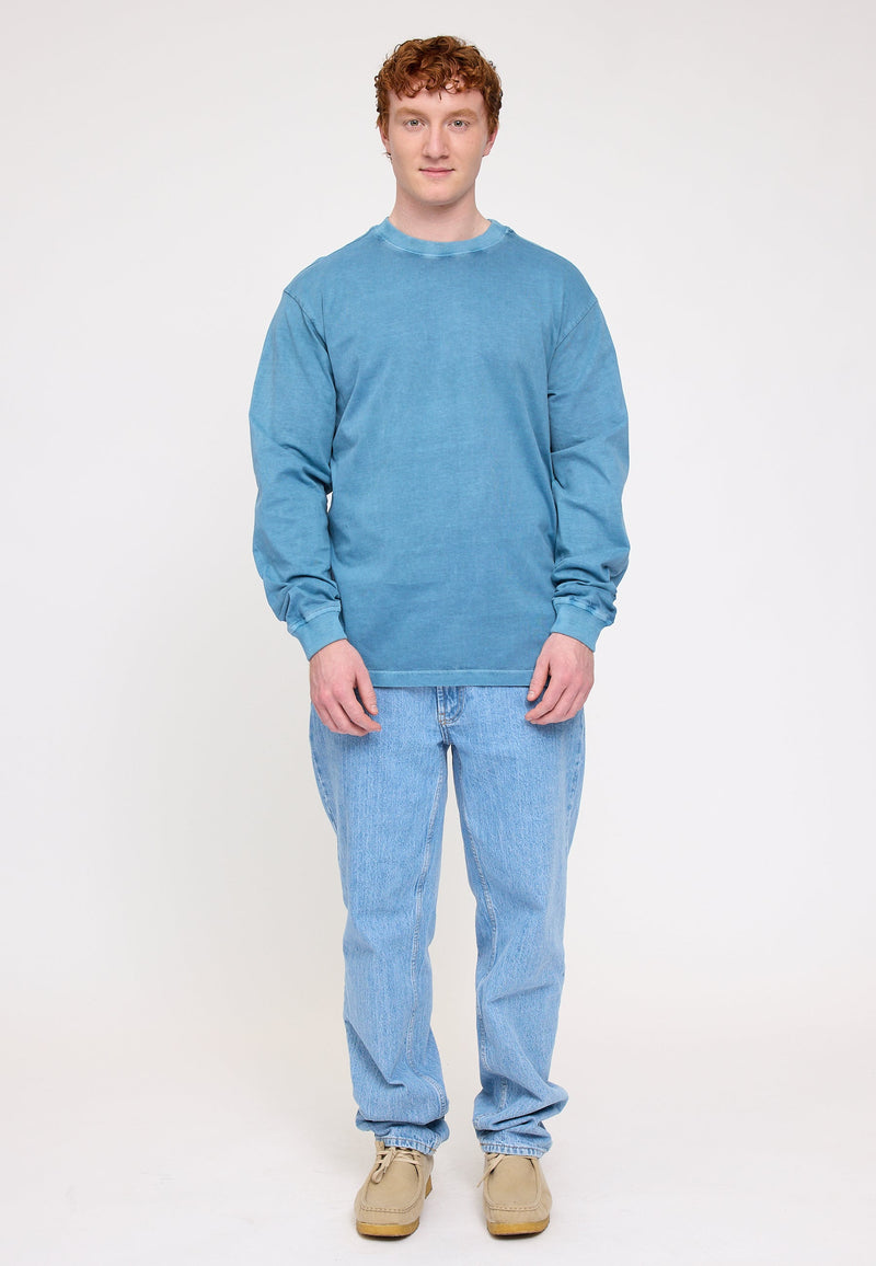 natural dye storm blue