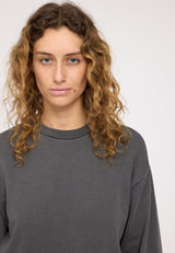 Angelique ist 1,75 und trägt Größe S