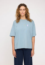 Angelique ist 1,75 und trägt Größe S